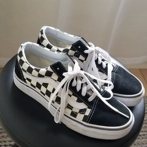 Checkered Vans